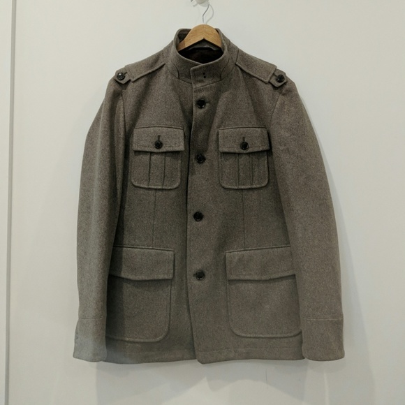 wool military jacket